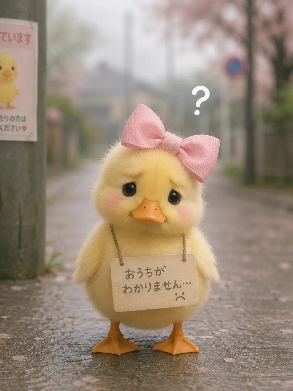 saba.yume의 迷子のひよこ