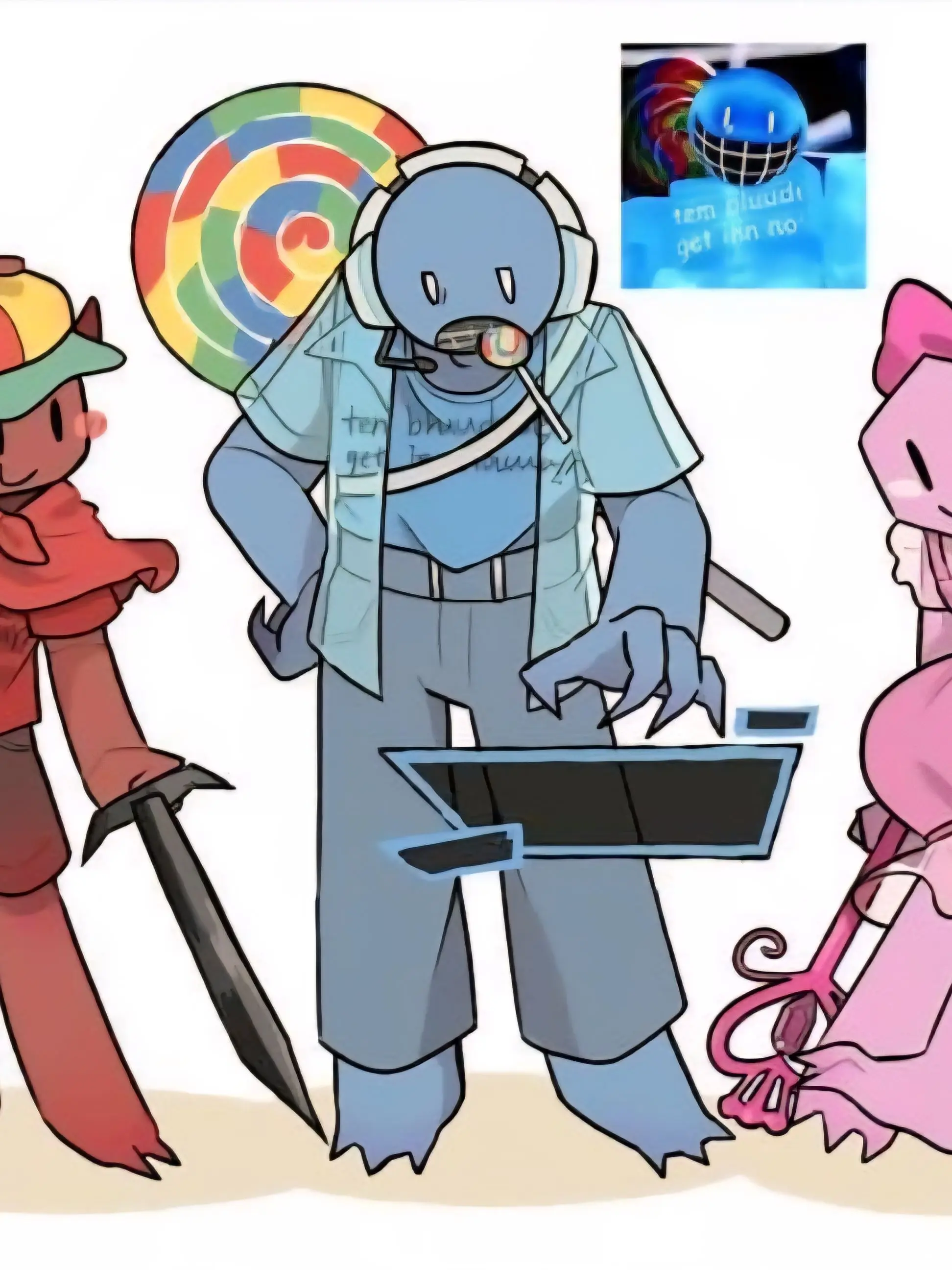 Sedmm의 잼민이 3마리한테 살아남기;;