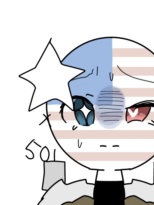 aiya-countryhumans-Great의 🇺🇲を捕まえた