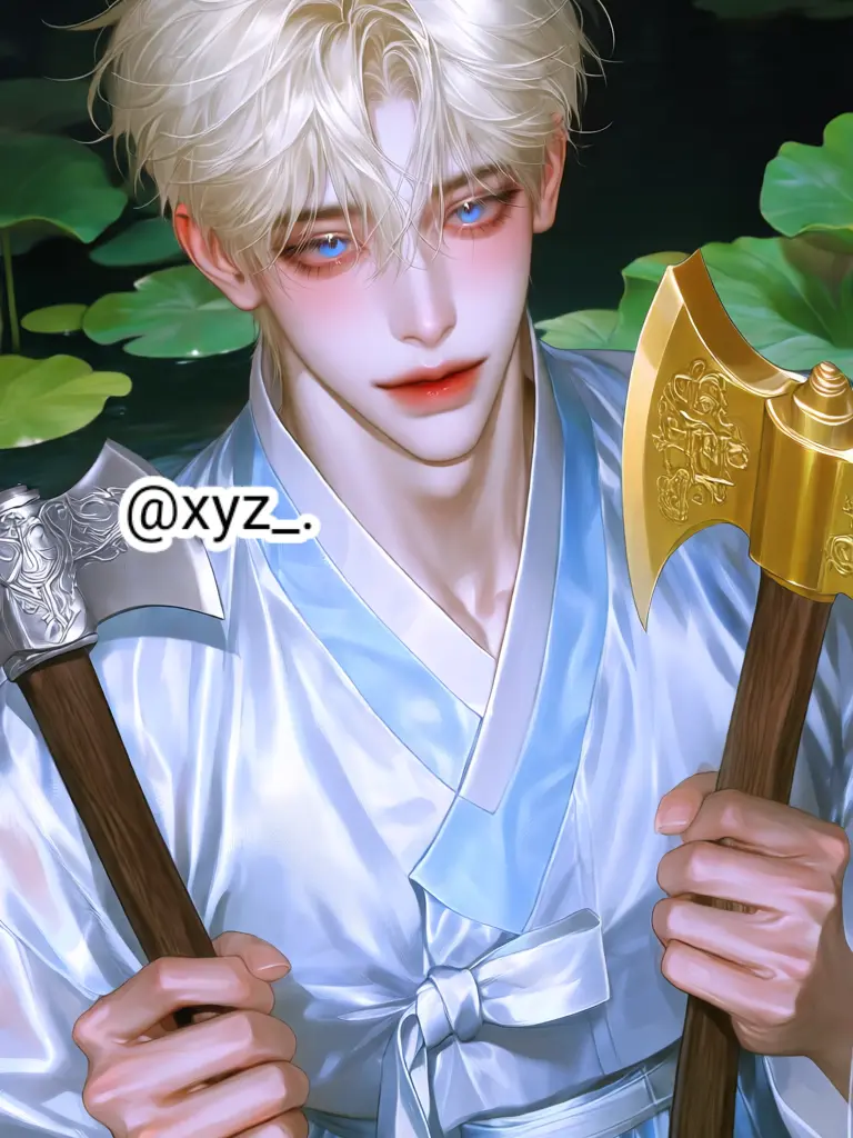 xyz_.의 은도끼와 금도끼인데 산신령이 이상하다