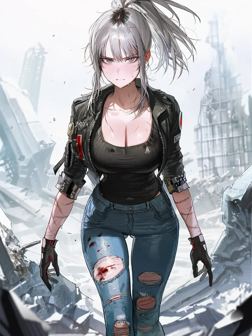 Ai_image_noob의 쉘터의 두 자매