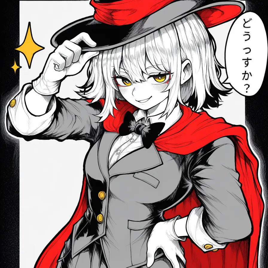 Koncha의 後輩はメスガキマジシャン