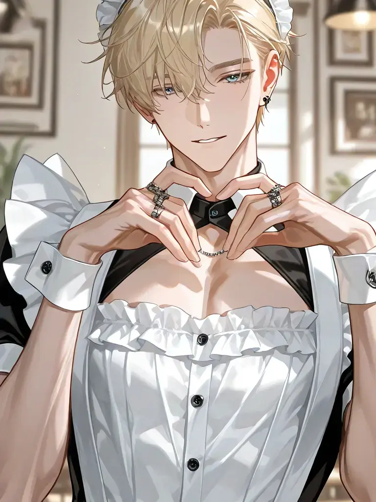 Shion2525의 ヤンキーの田辺くん、メイドカフェで働く