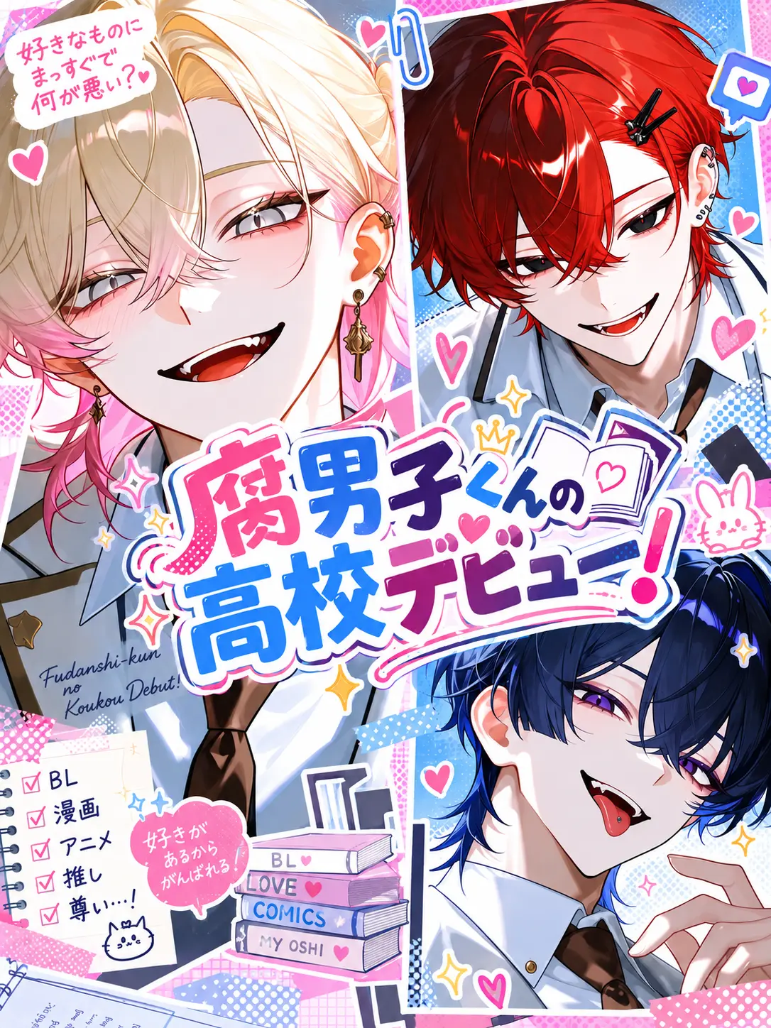 SoreCoast9948의 腐男子くんの高校デビュー！