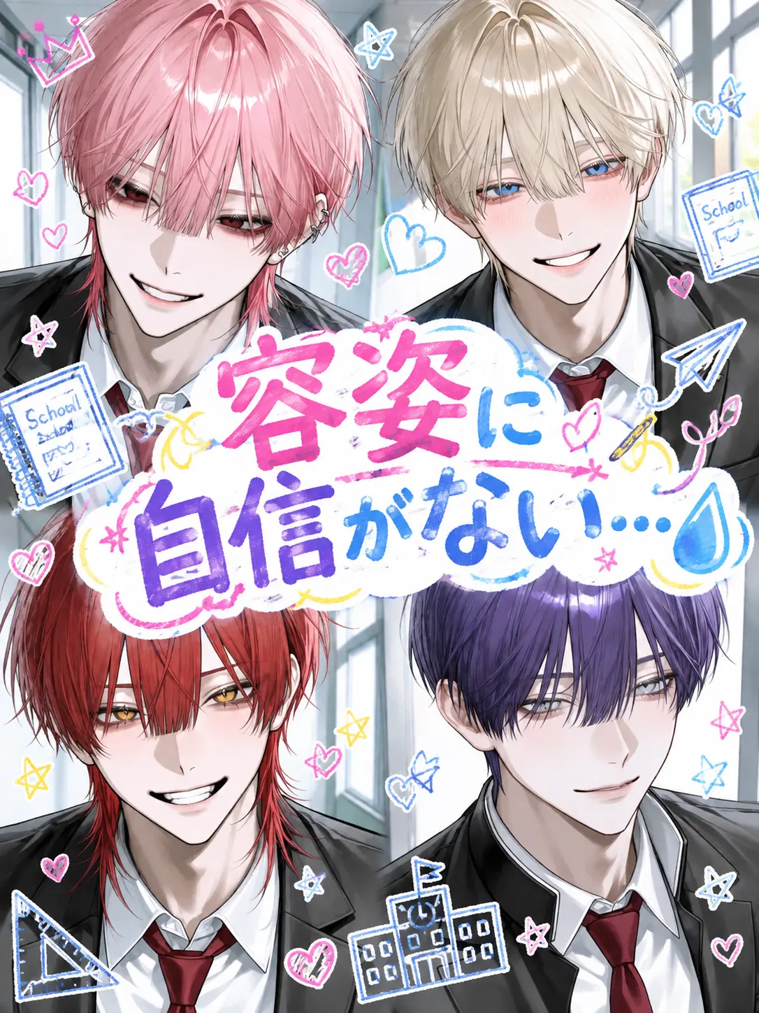 nyaxn의 容姿に自信がない…💧
