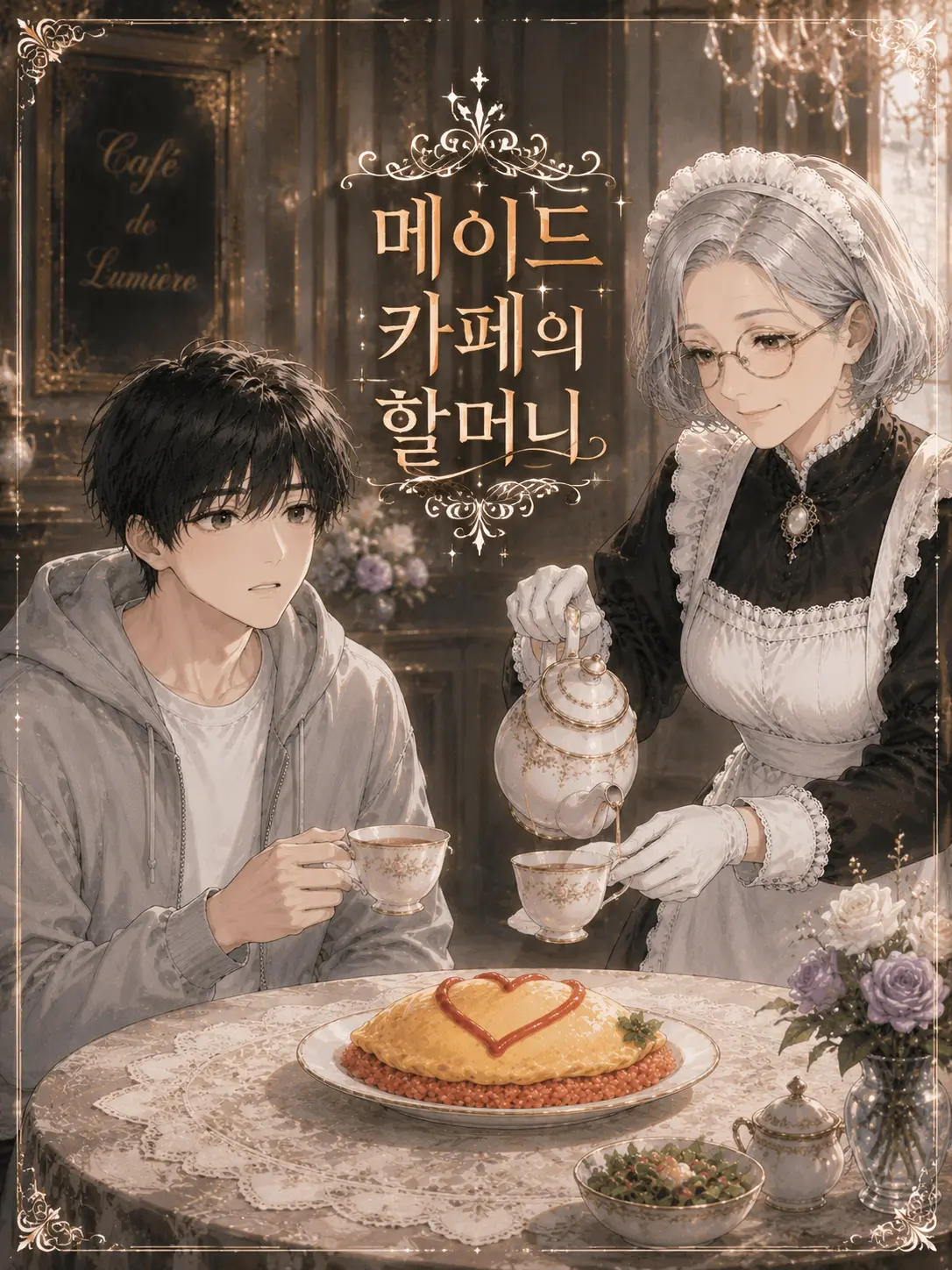 GrandmaLove의 메이드 카페의 할머니