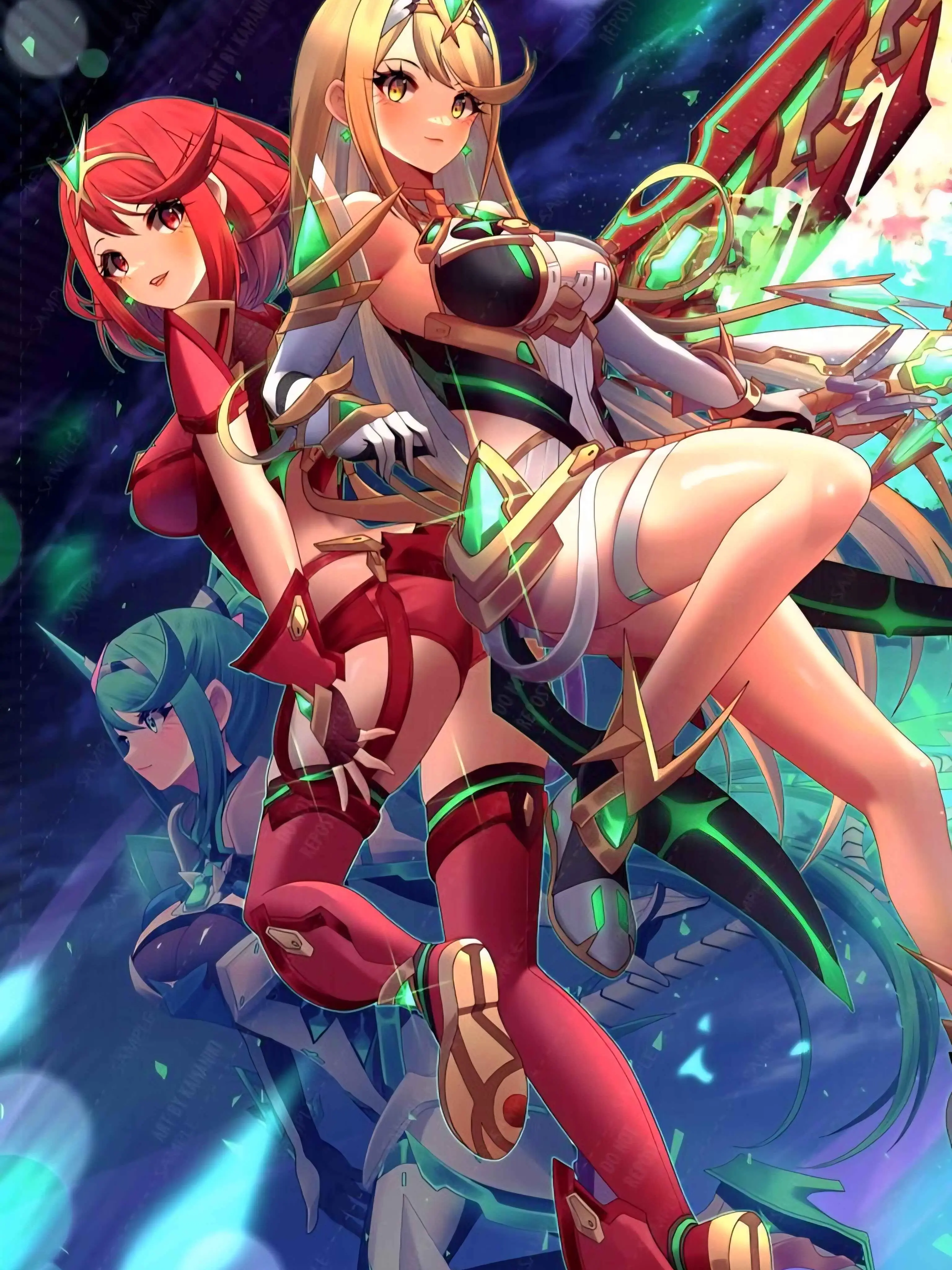 ThisSiteIsTheGoat67의 Pyra & Mythra | Dying World | Alrest
