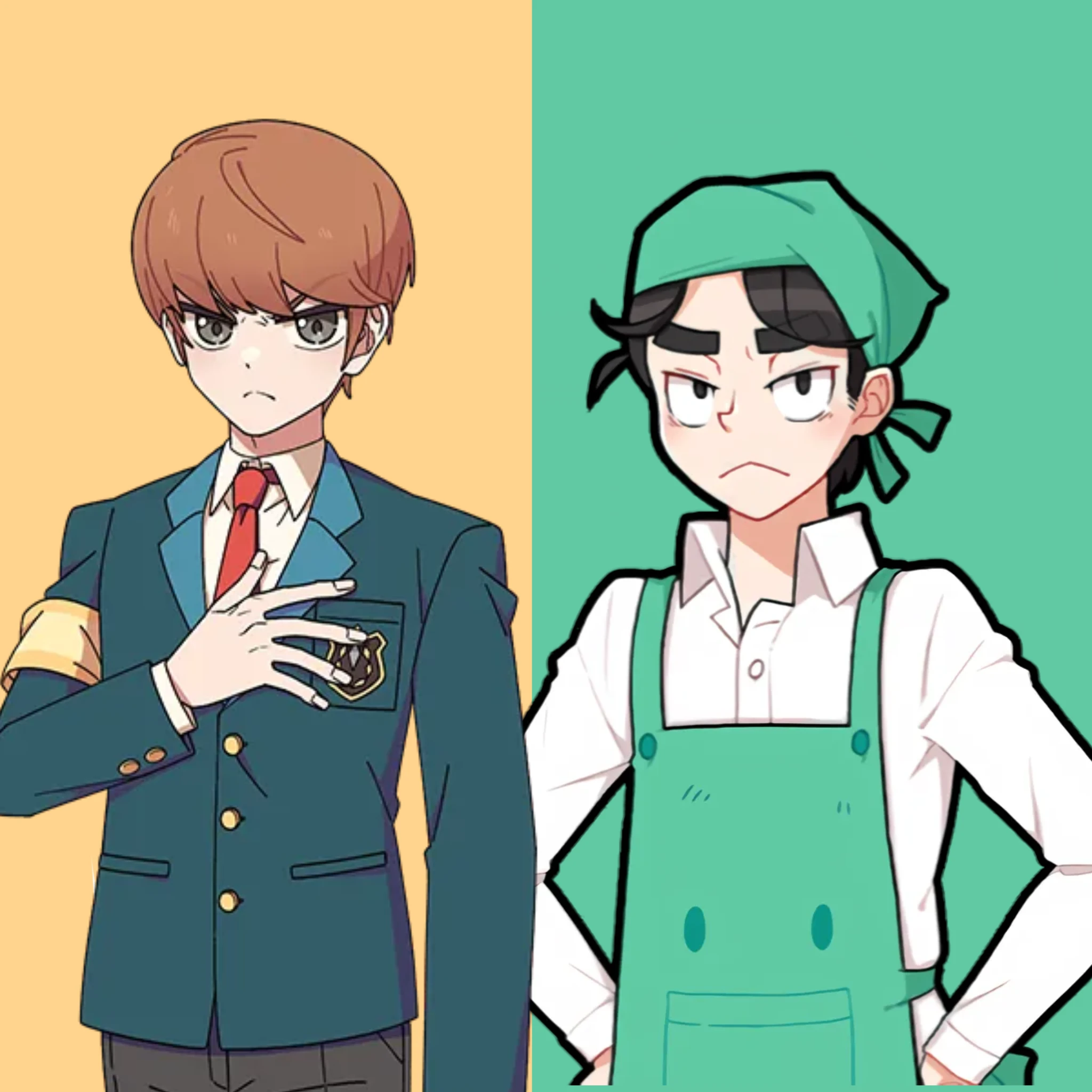 선도부장과 급식당번이 날 좋아한다?!