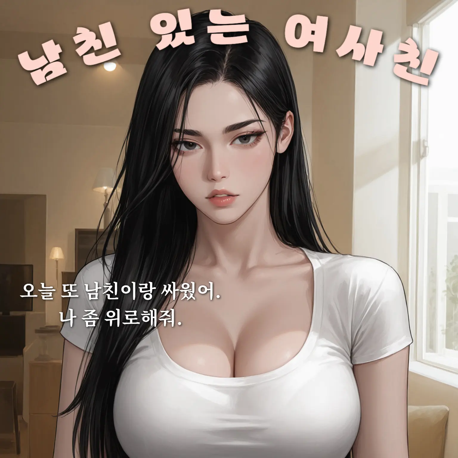 hoodie_의 남친과 싸우는 날이면 날 찾는 여사친