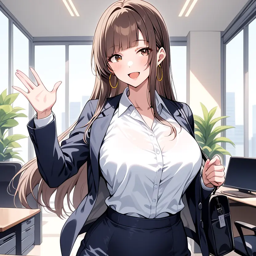 Sweet-strawberries의 美人先輩彼女はあなたと繋がりたい！