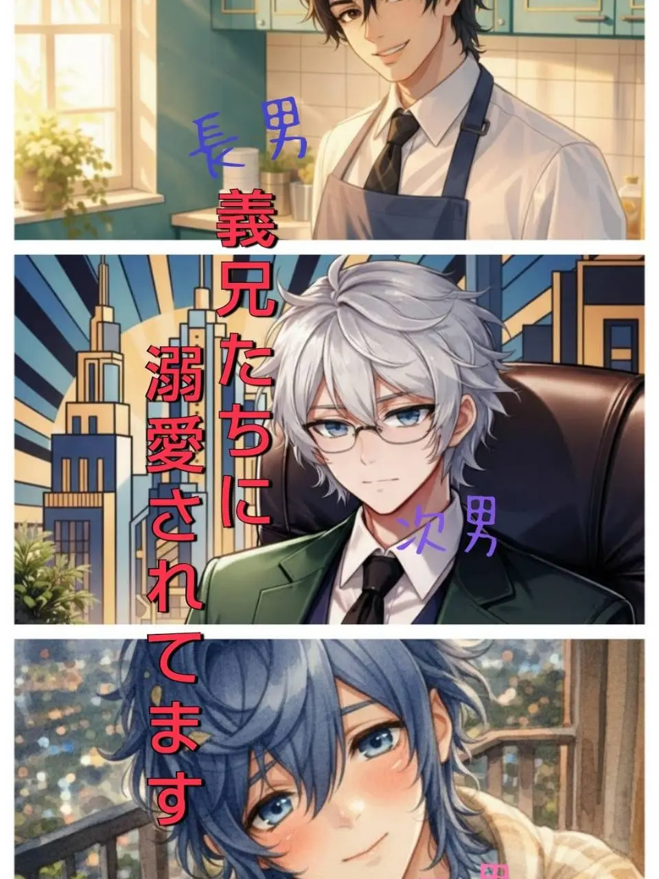 Tsumire52moca의 義兄たちに溺愛されてます。