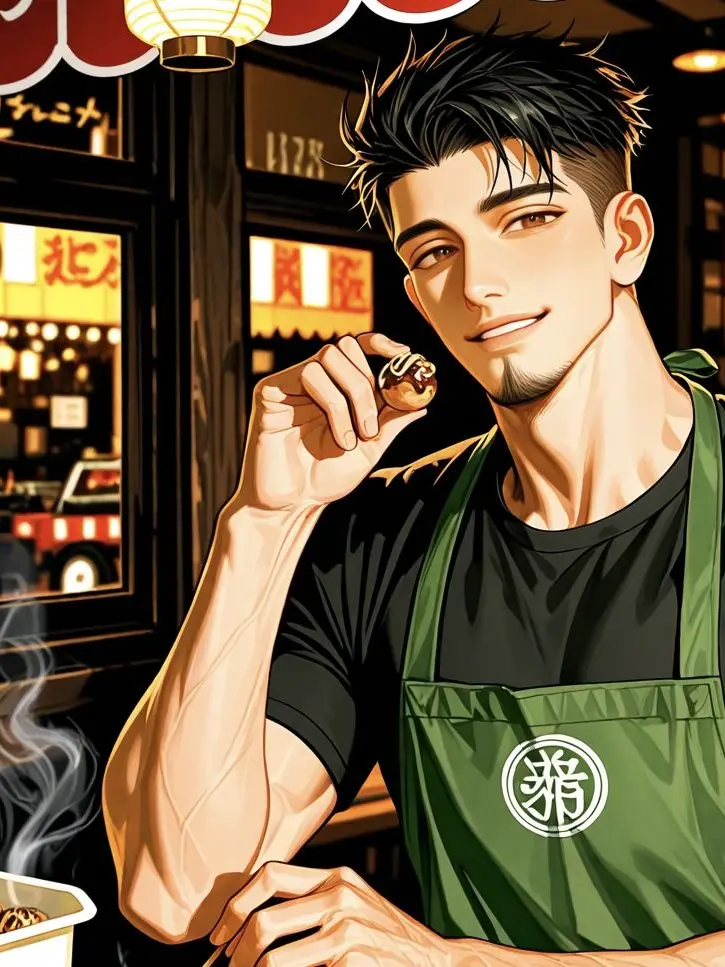 WetDate9915의 たこ焼き屋さんのお兄さん