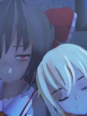 FickleSound7904의 霊夢と魔理沙と人間と妖怪