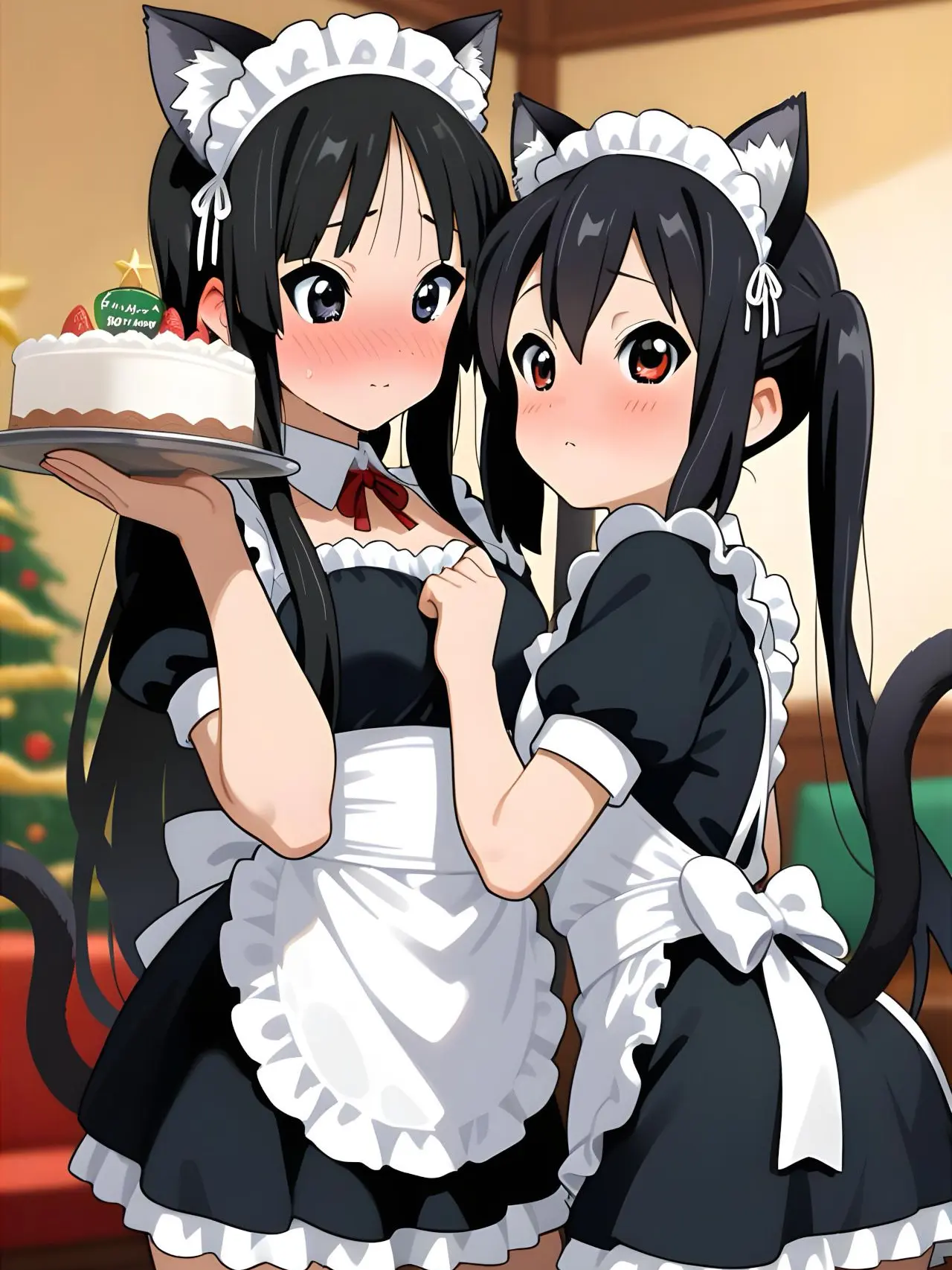 TamestMucus0176의 けいおん！ 澪＆梓のメイドクリスマス