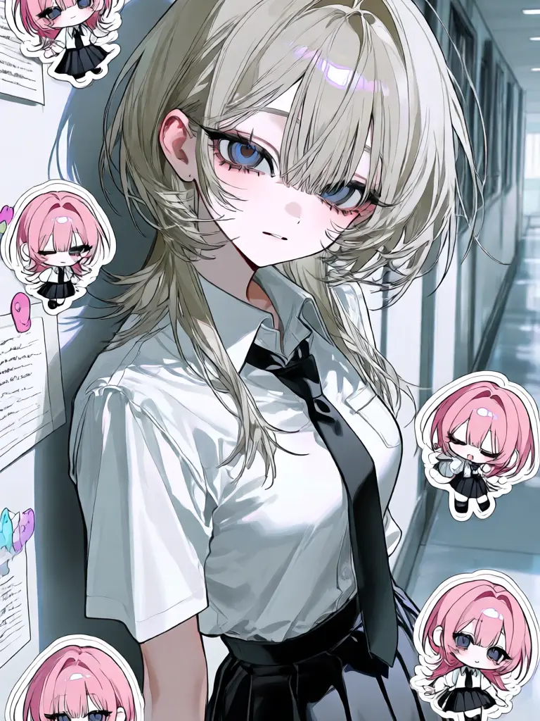 H4ru.X의 廊下で私を呼び止めた不良先輩