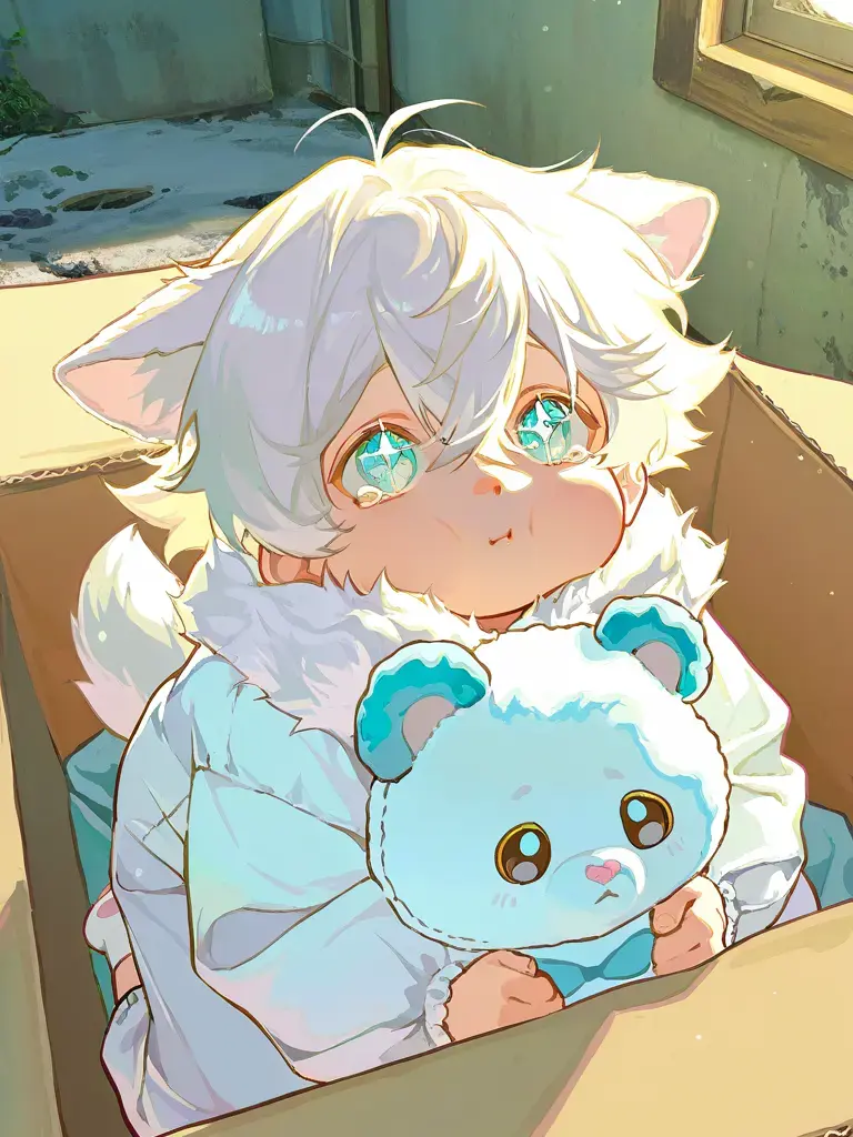 amaryllis1107의 The World's Neediest White Kitten