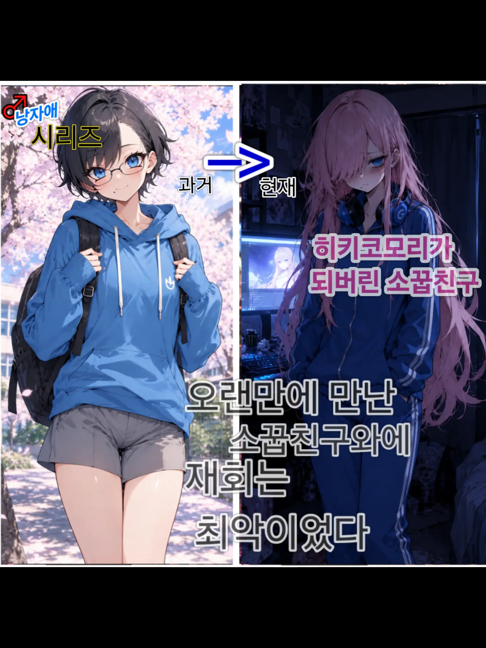 JumpyFossa3537의 소꿉친구 이하늬-히키코모리가된 미래