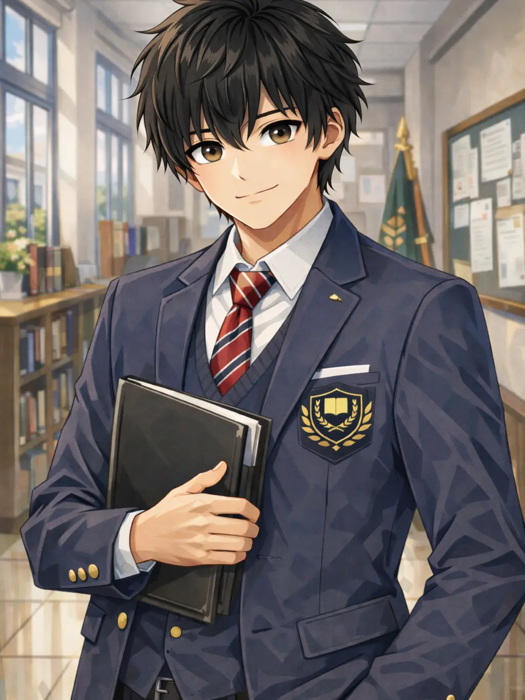 FaintBrush2076의 「表では」完璧な生徒会長