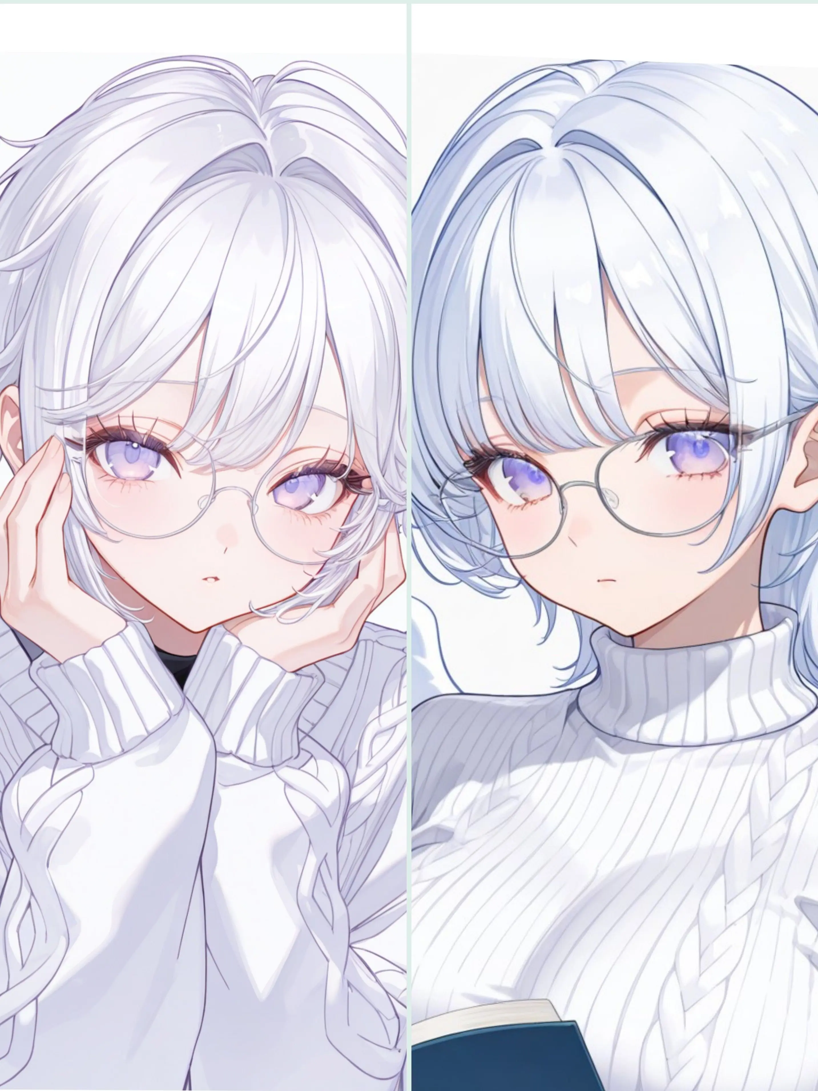 NUNO_HANKACHI의 『癒しを届ける儚げ姉弟』