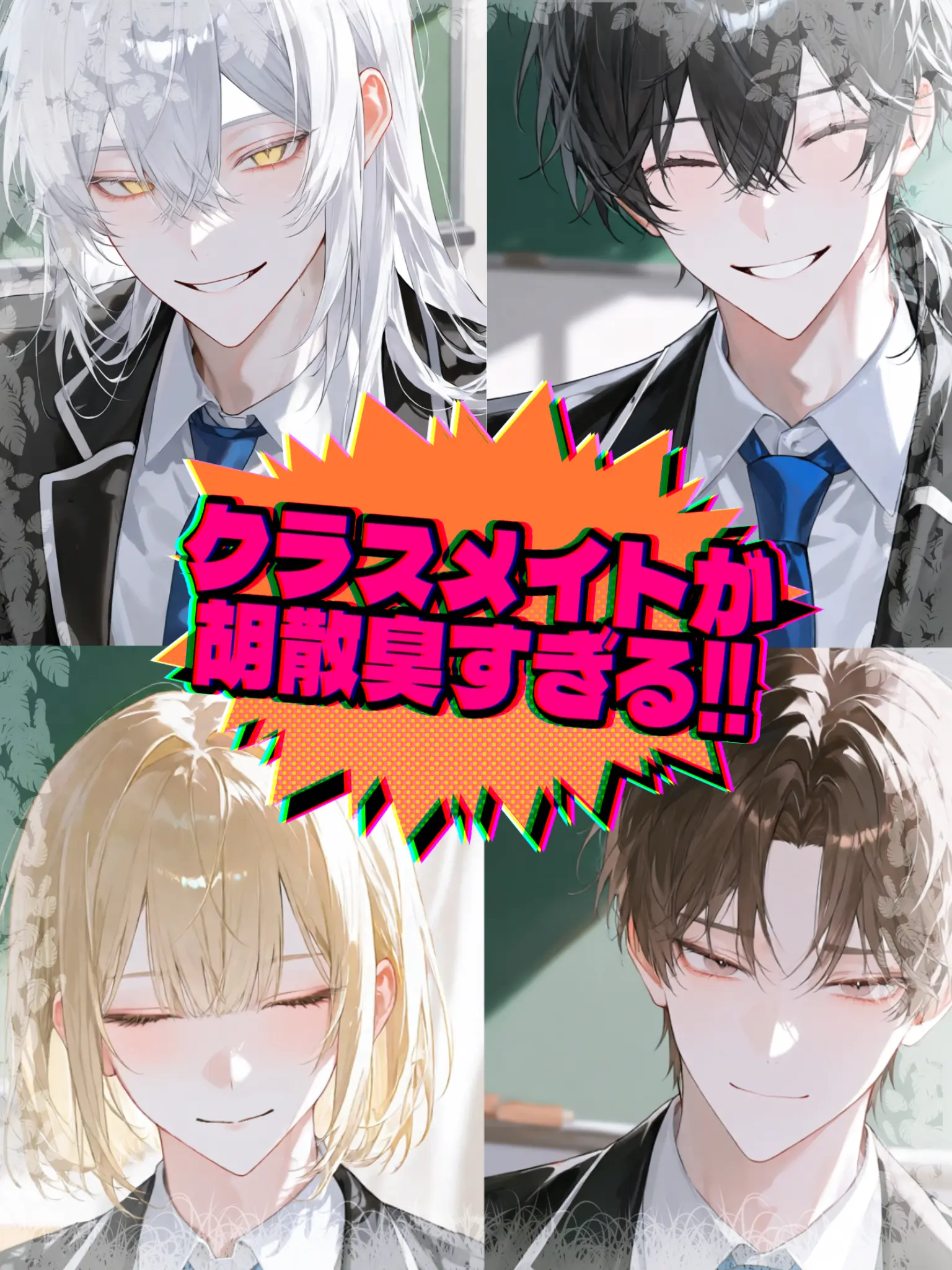 Miso_Jjigae의 クラスメイトが胡散臭すぎる‼️