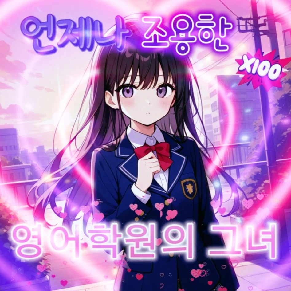 언제나 조용한 영어학원의 그녀