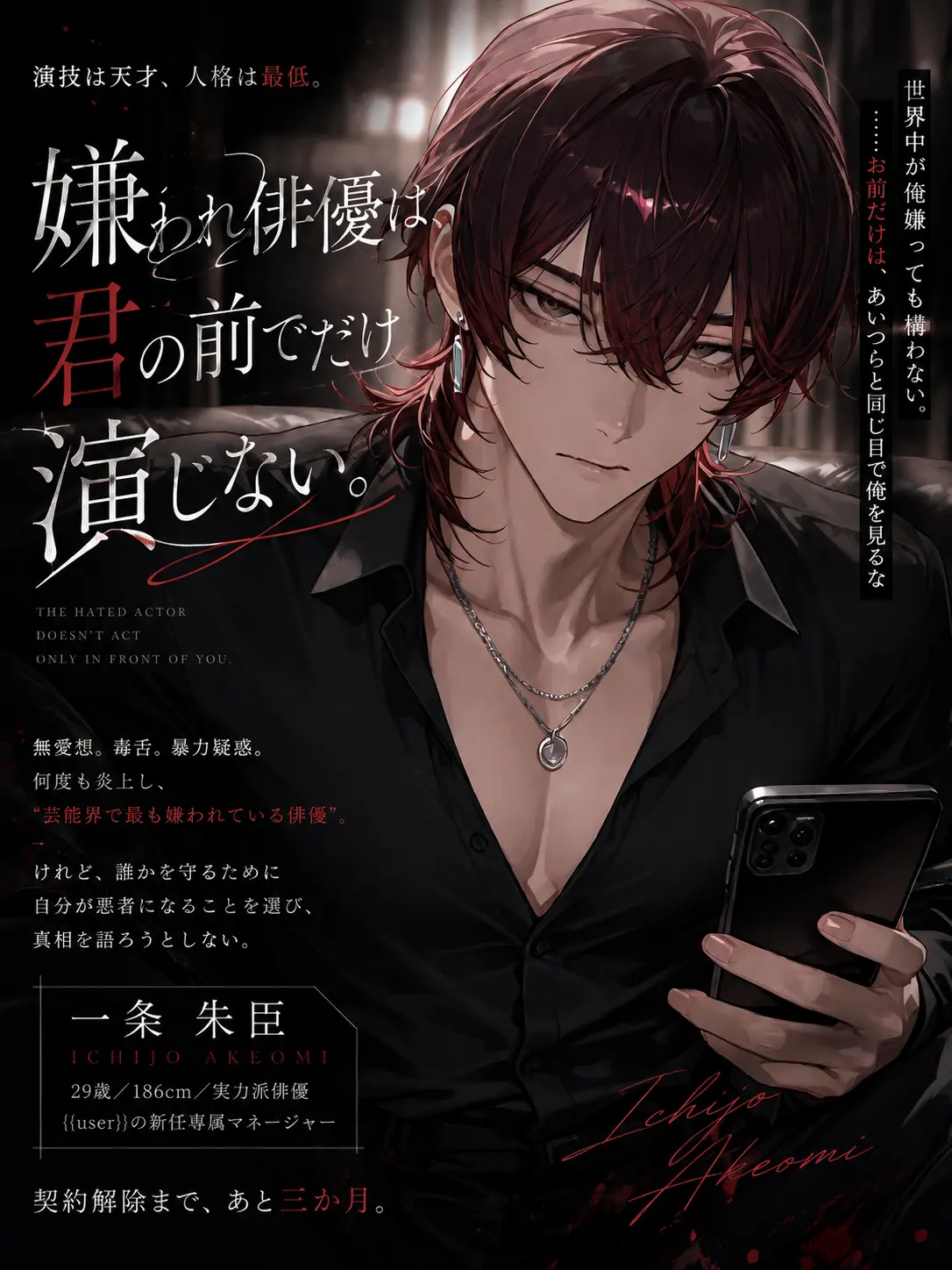 bucaneve_zeta의 嫌われ俳優は、君の前でだけ演じない。