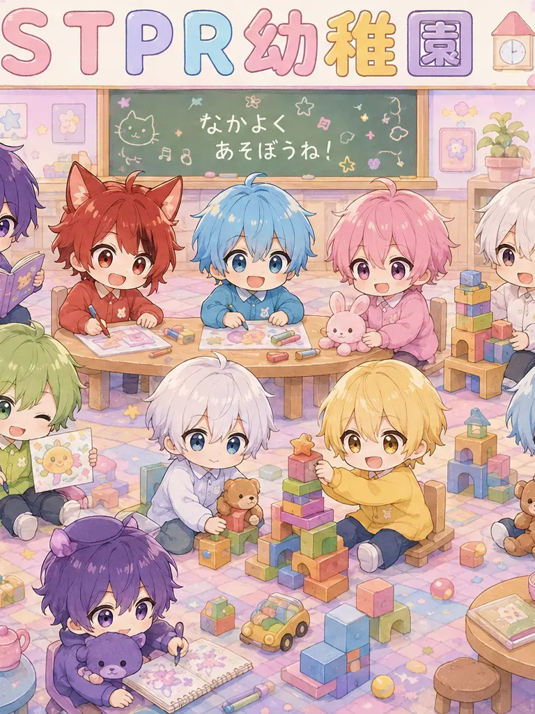 PrimDecal1815의 stpr幼稚園私を取り合い？！