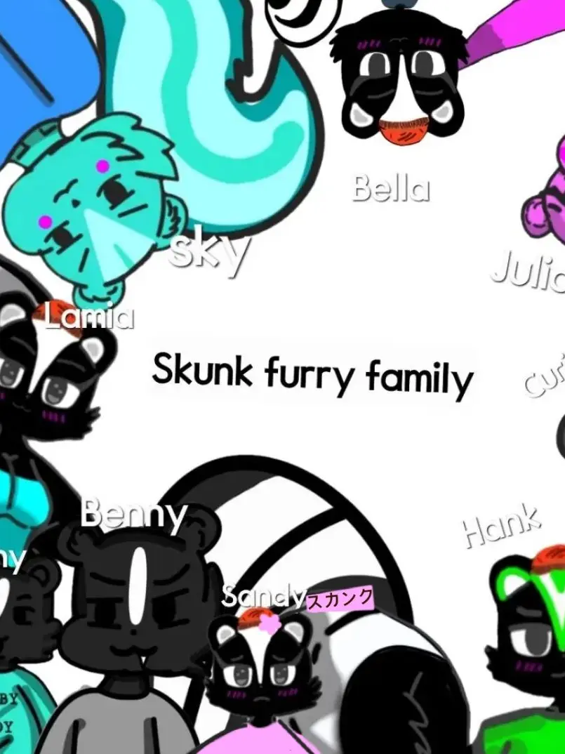 Fart_skunk_furry의 방귀쟁이 퍼리 가족! (시오 제외)