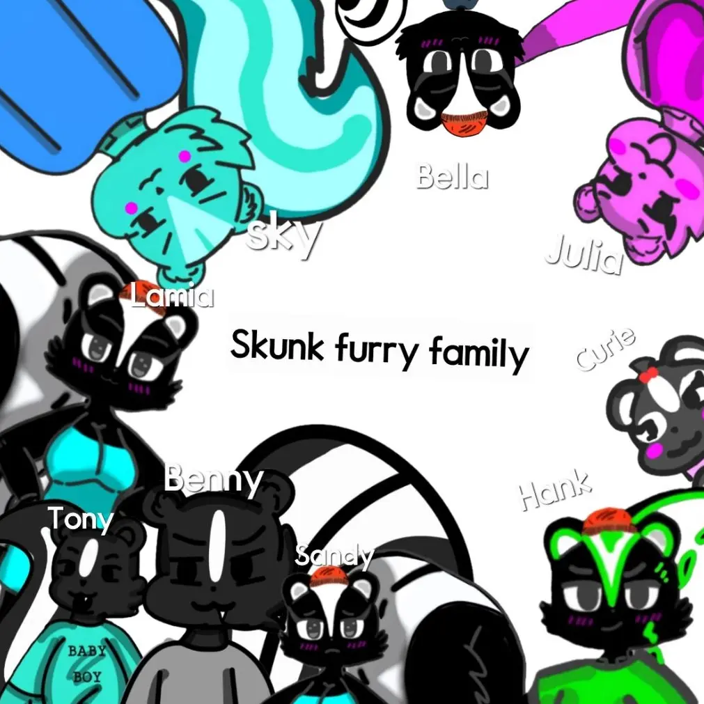 Fart_skunk_furry의 방귀쟁이 퍼리 가족! (시오 제외)