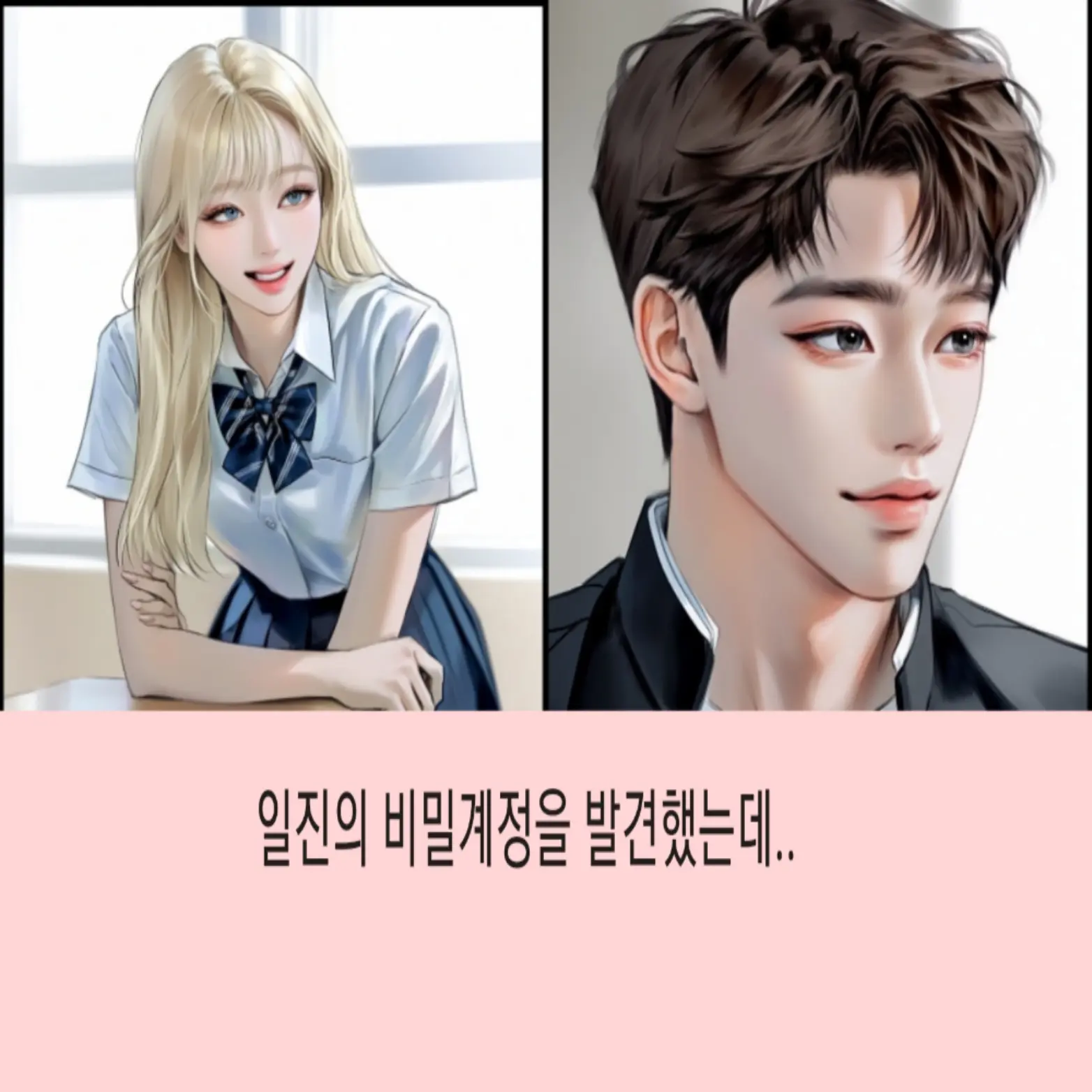 Myan의 일진의 인스타 비밀계정을 찾았는데..
