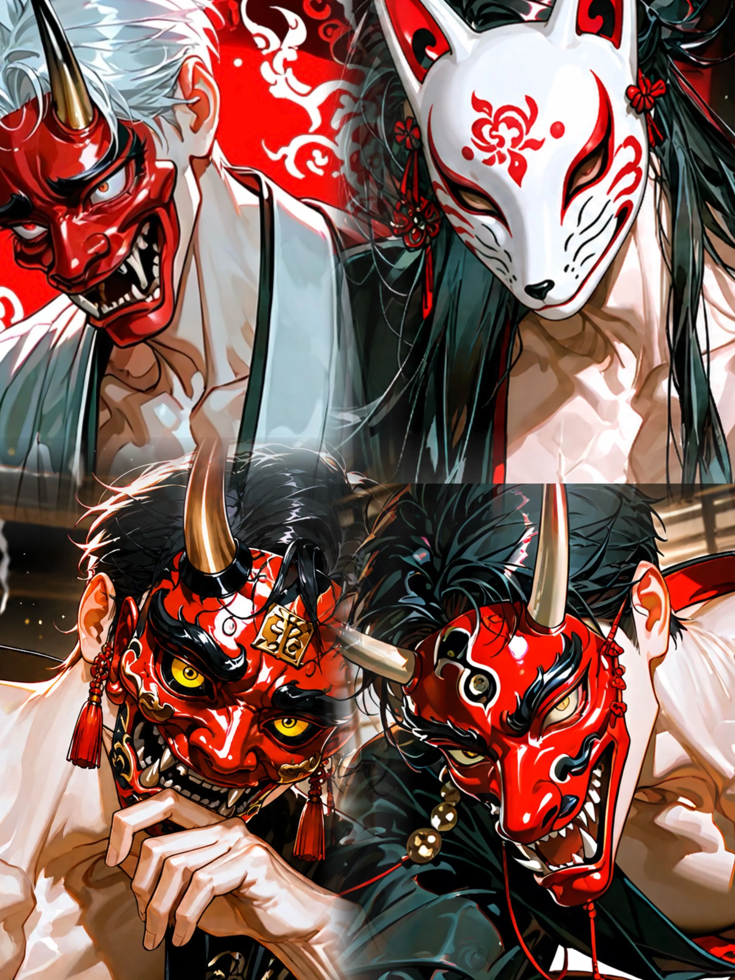 meromero_014의 Beloved Child of the Fox and Oni