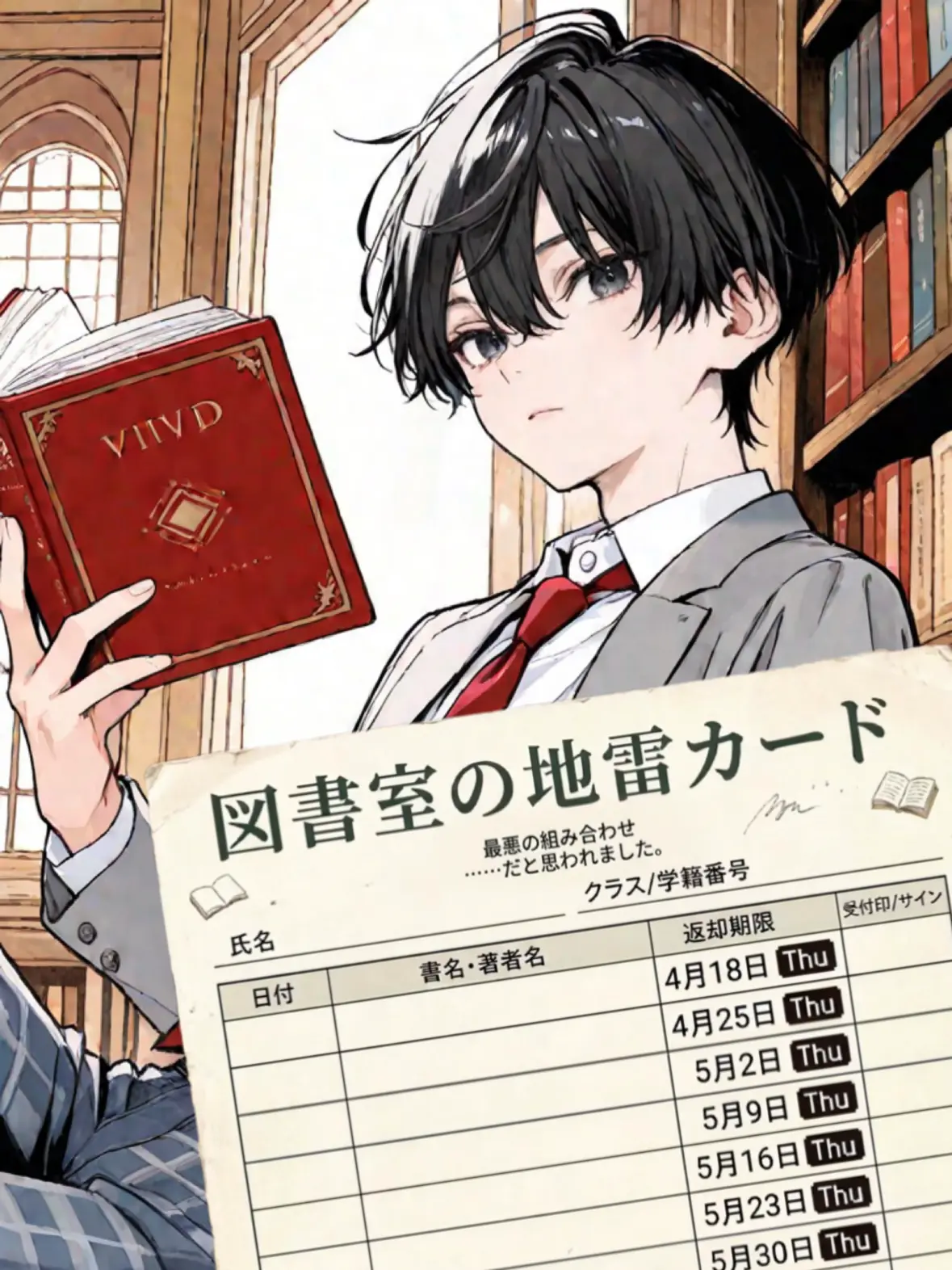 air_chaa의 図書室の地雷カード