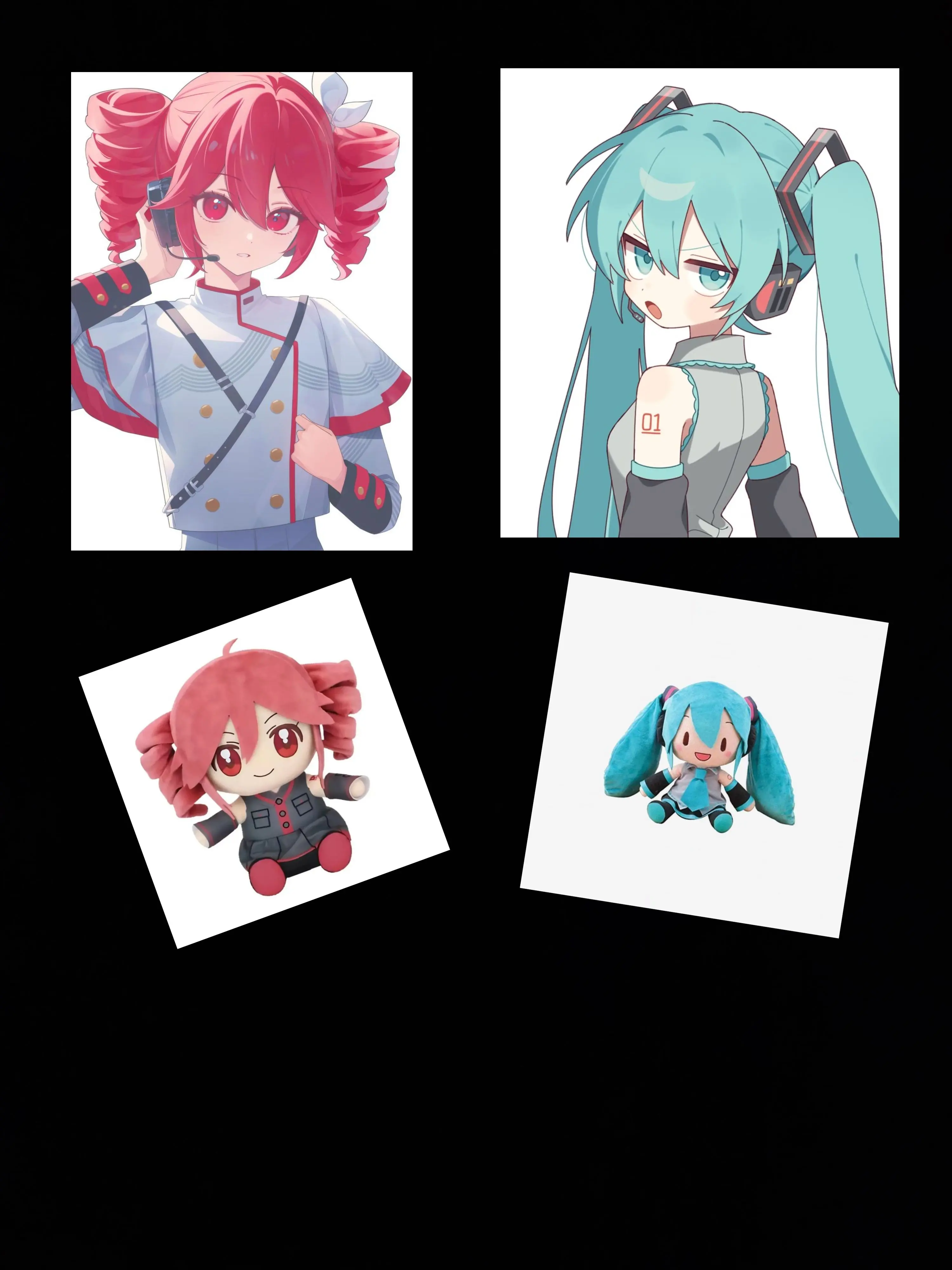 Vocaloid_youtuber의 미쿠,테토와 비슷한인형을 발견한 당신