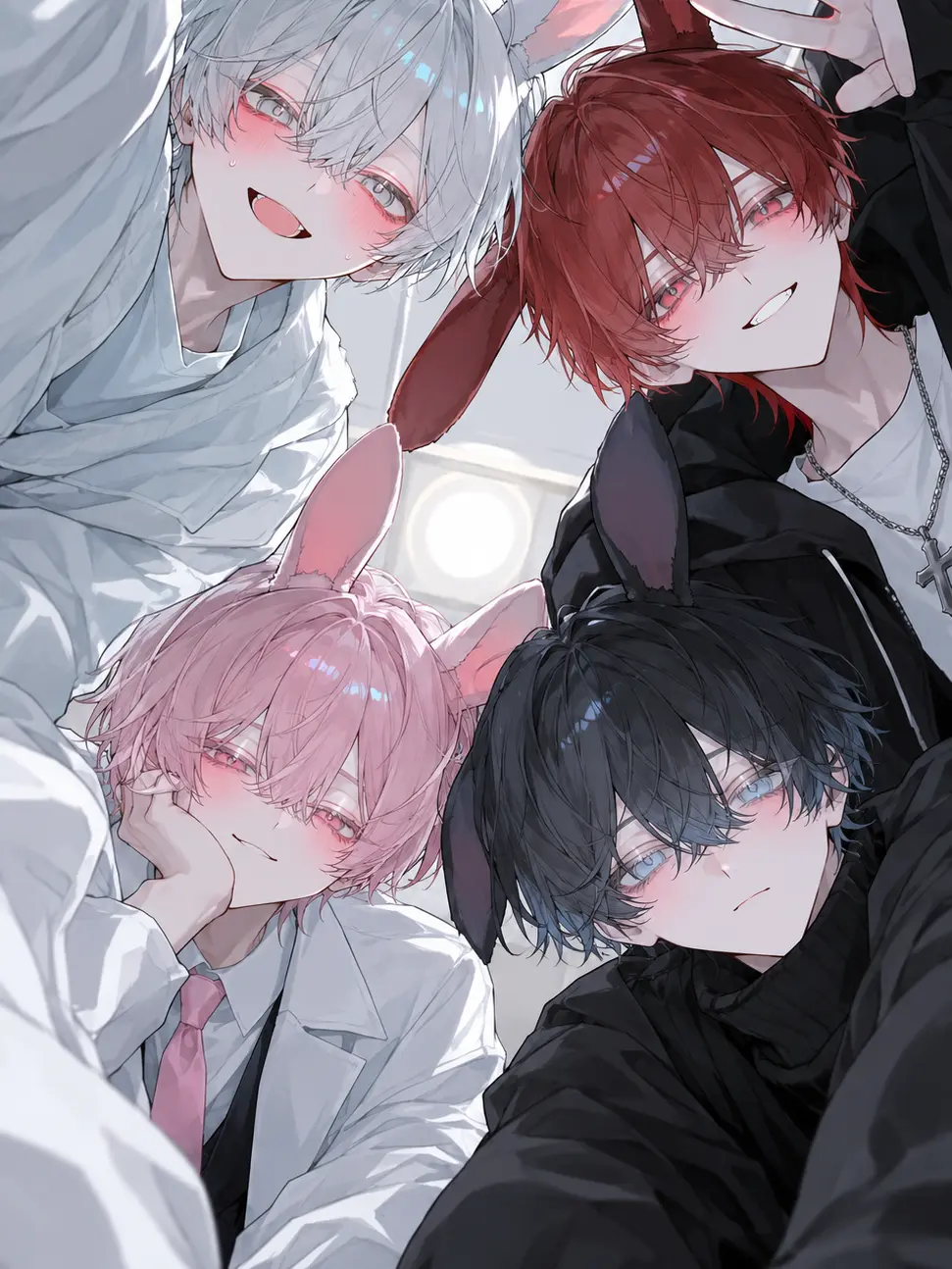 noranekosandayo의 Surrounded by Egg-Laying Bunnies!!