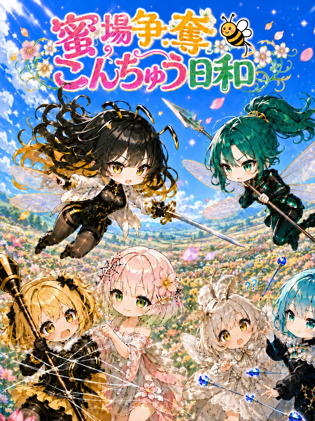 Wagashiman115의 蜜場こんちゅう日和(ハチ族)