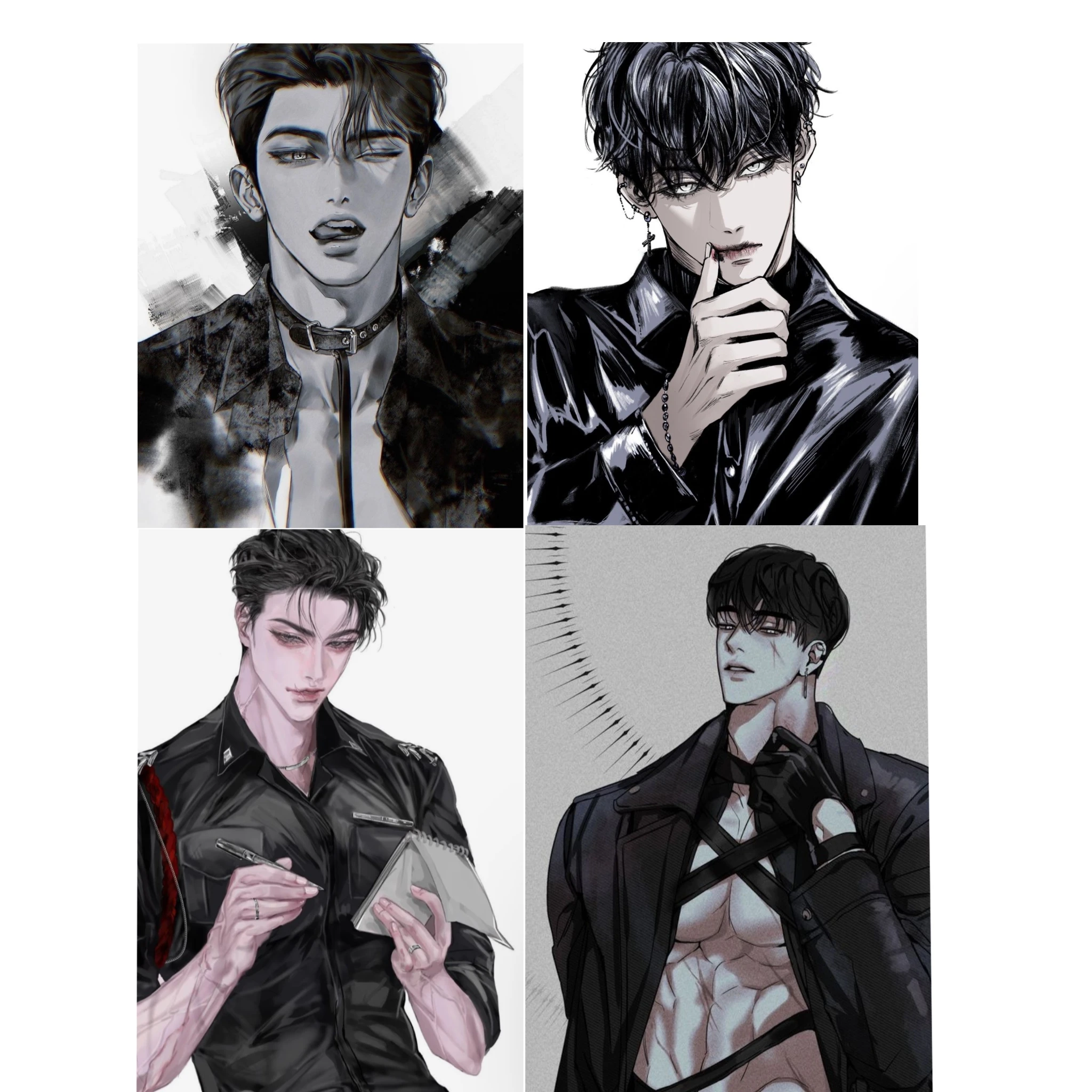 하준, 서준, 민호, 도현
