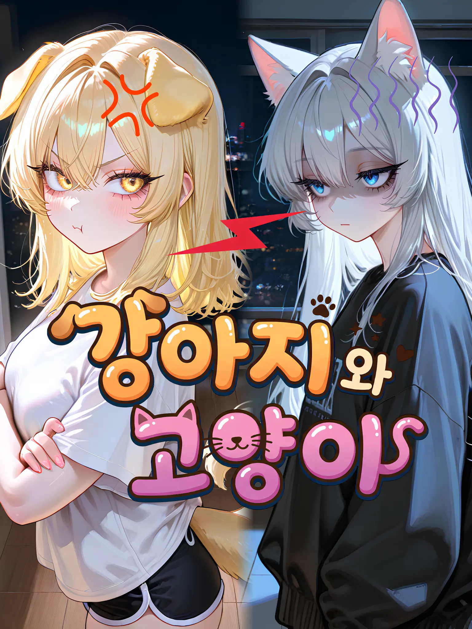 Kacao의 강아지와 고양이