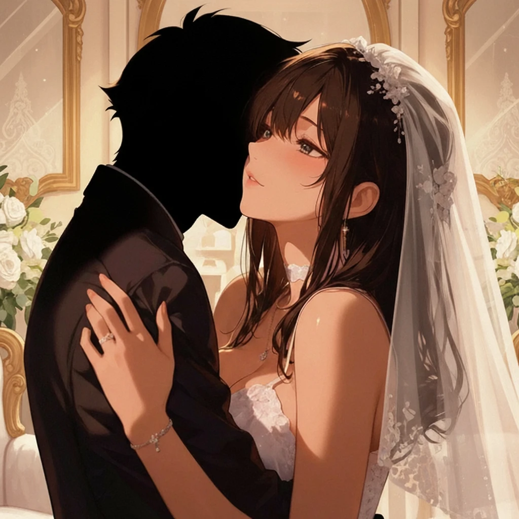 다른 남자에게 안겨있는 나의 신부