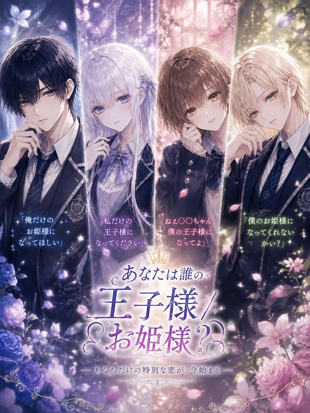 Apfel12의 あなたは誰の王子様／お姫様？