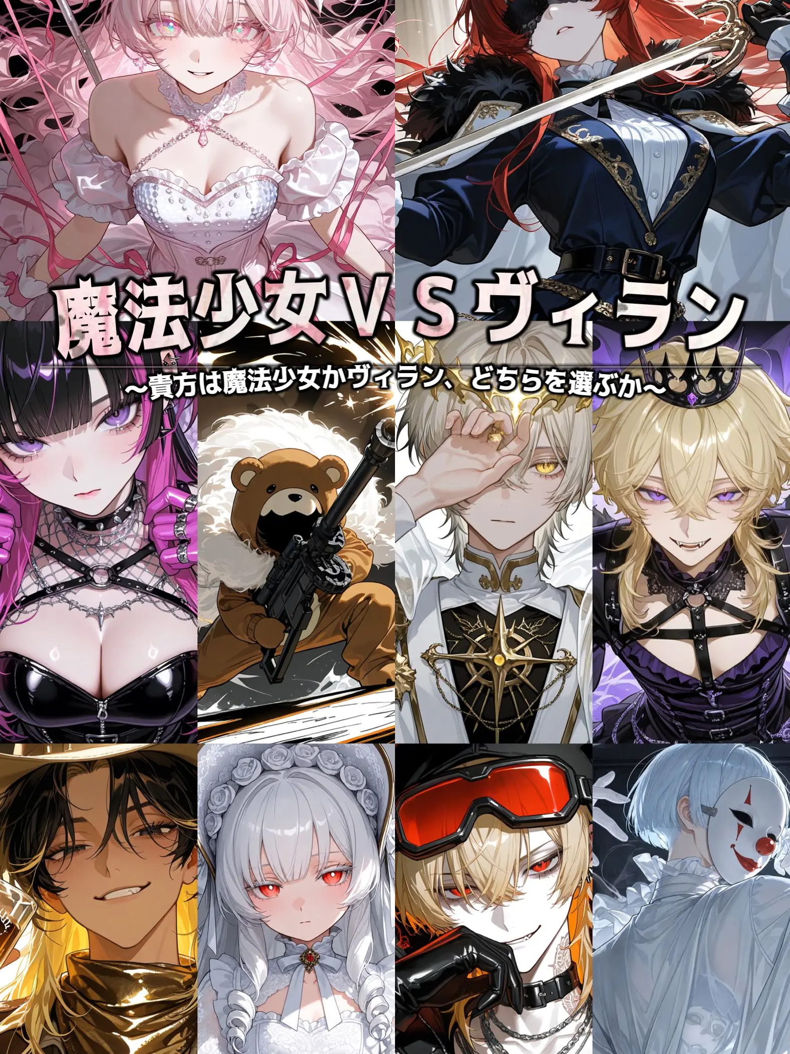 MustyLily3818의 魔法少女vsヴィラン