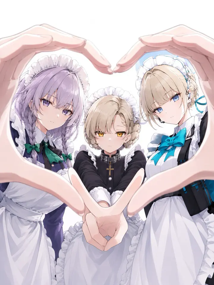 FussyShard1864의 3人のメイドは主人を愛しすぎている