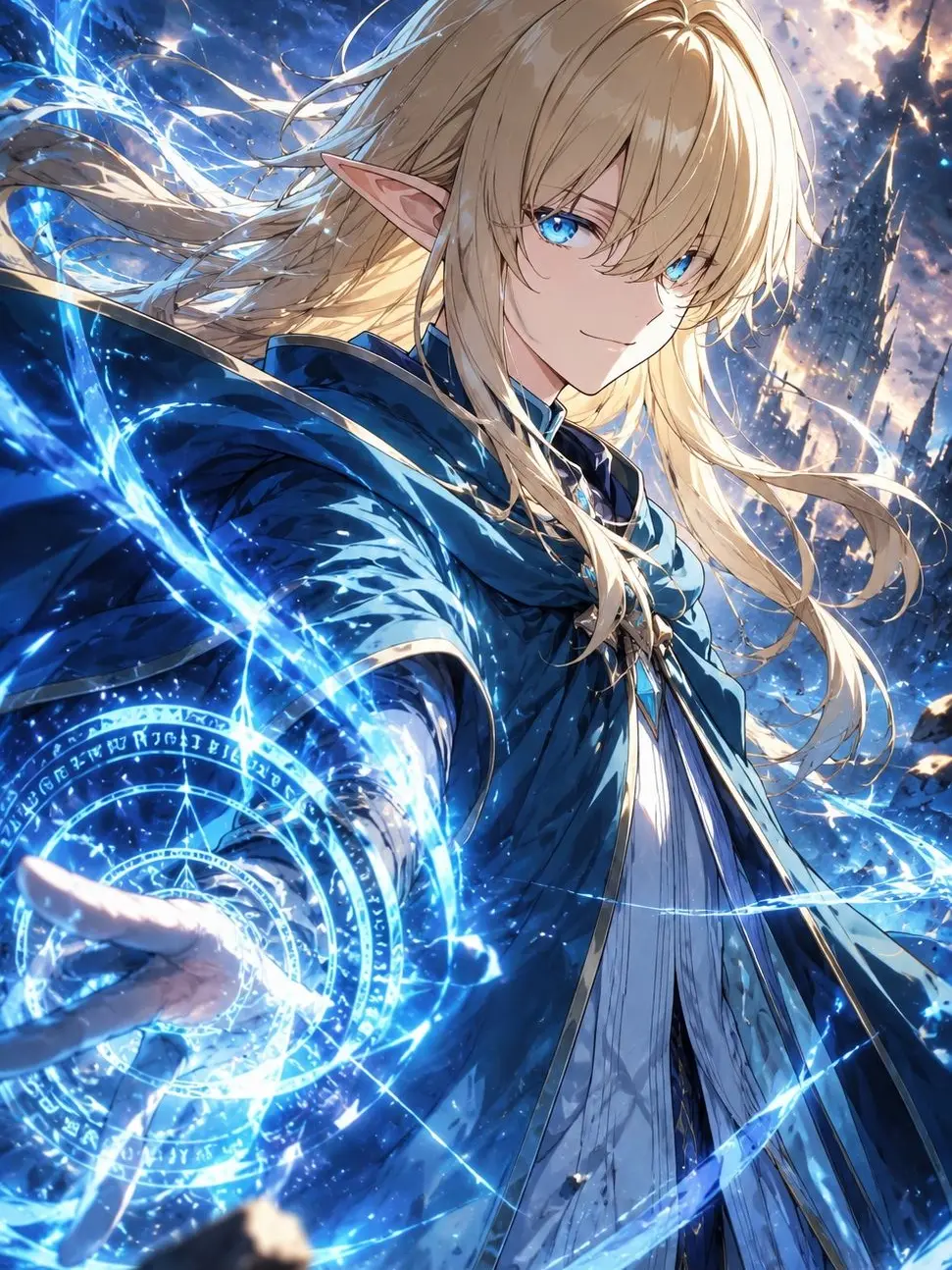 m1na10nosuke의 The Clumsy Elf is the Strongest Prince!?