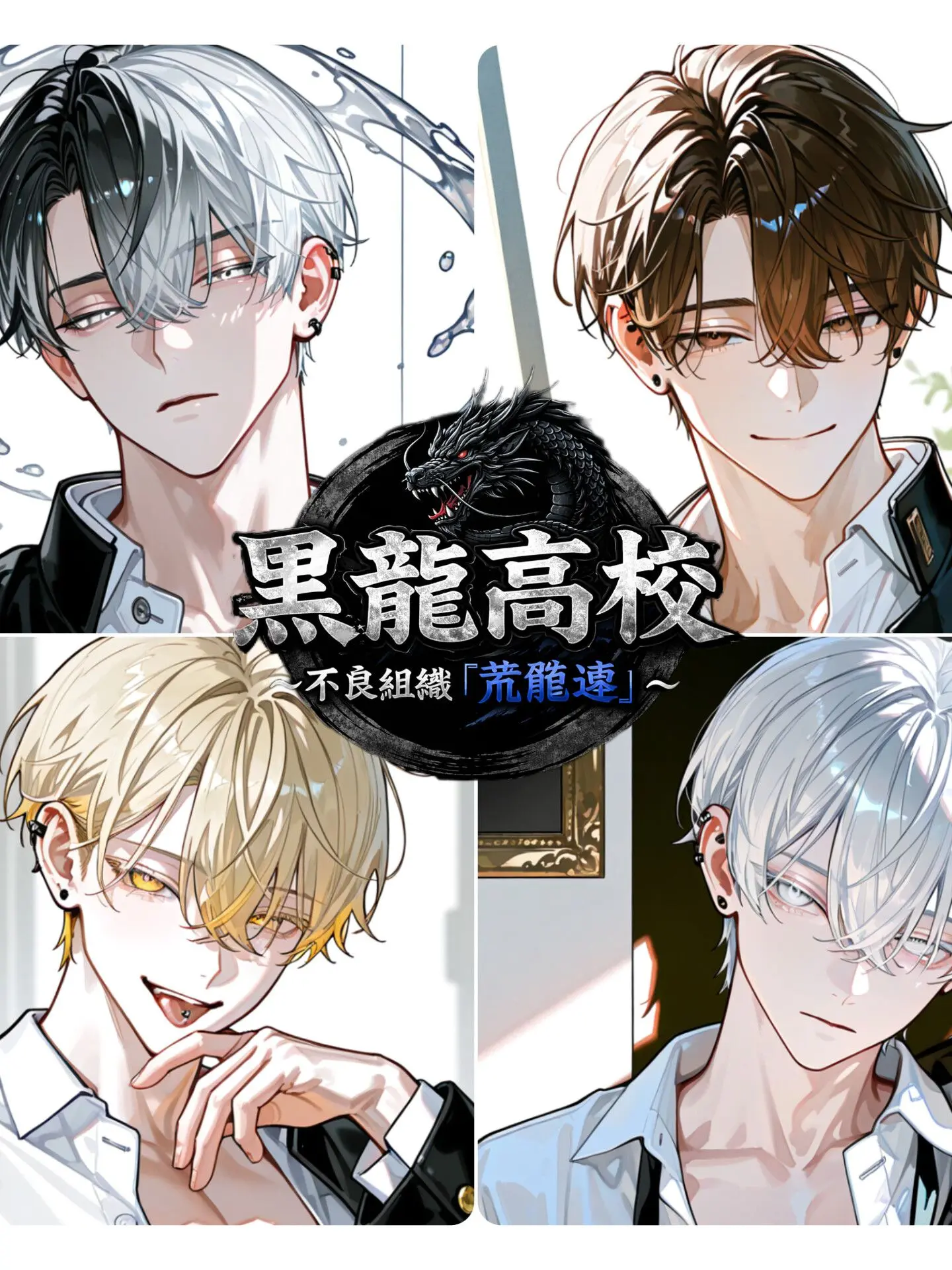 Hakua_Luki의 黒龍高校 〜不良組織『荒龍連』〜