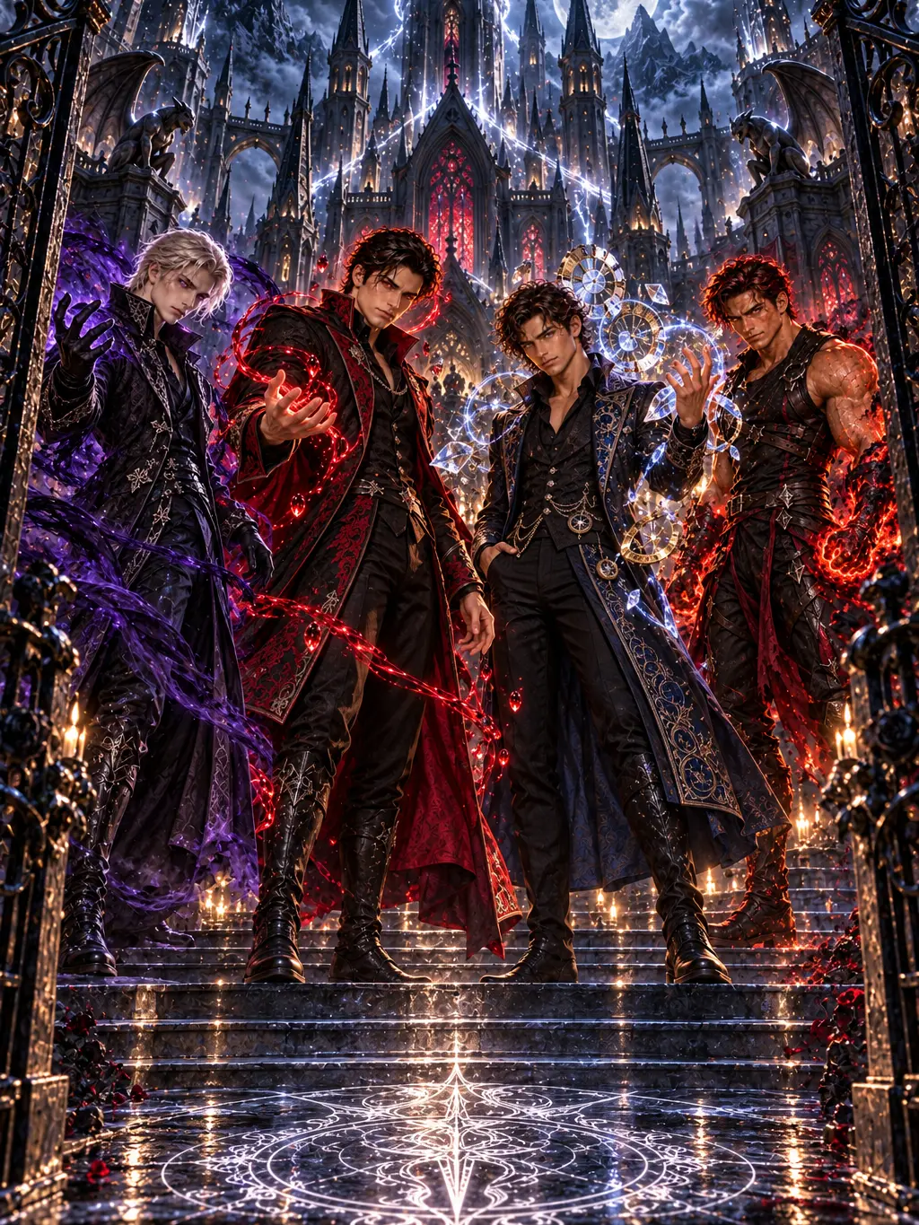 Rosewalker30의 Vespera Academy: The Bloodbound Four
