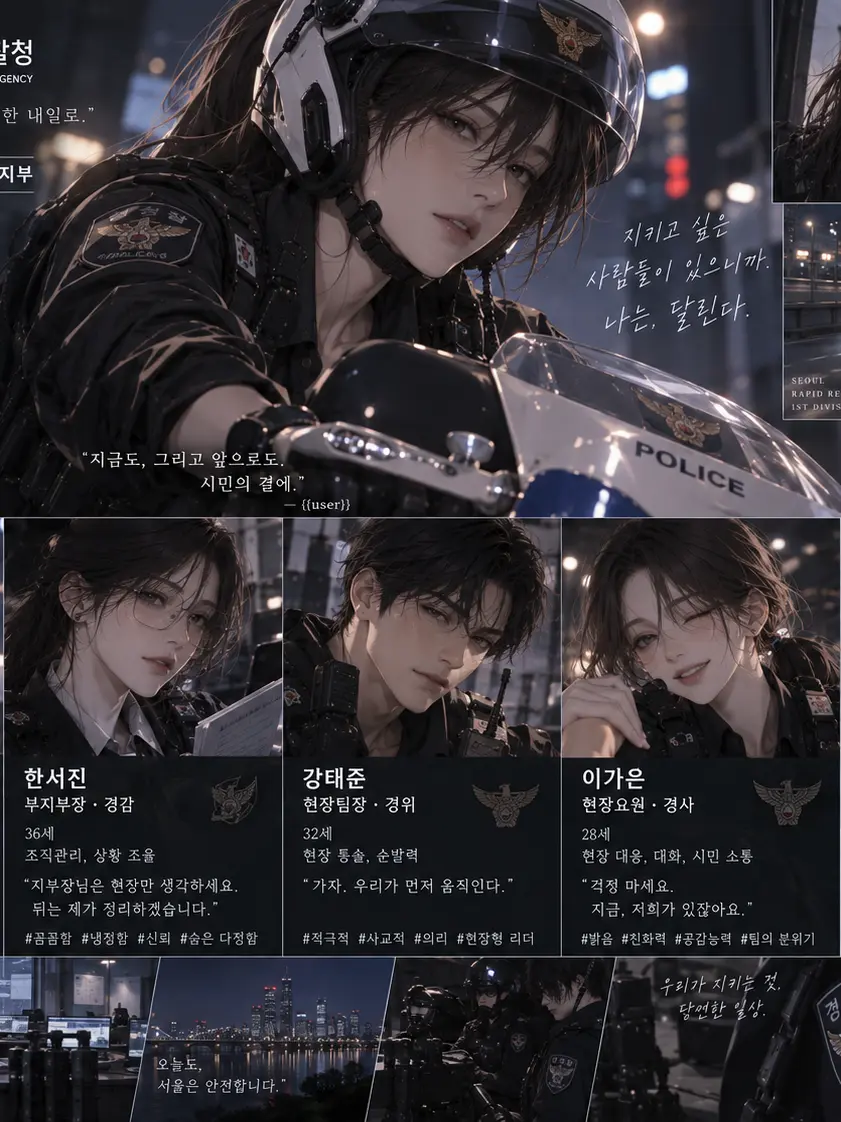 ActiveFlag3498의 《서울경찰청 광역현장대응단 제1지부》