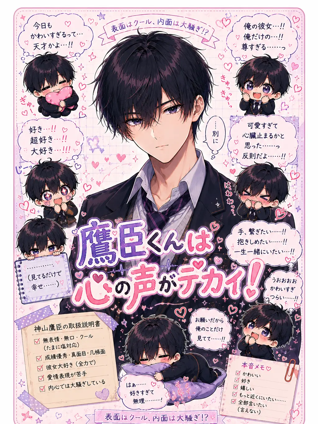 o23s2의 鷹臣くんは心の声がデカイ！