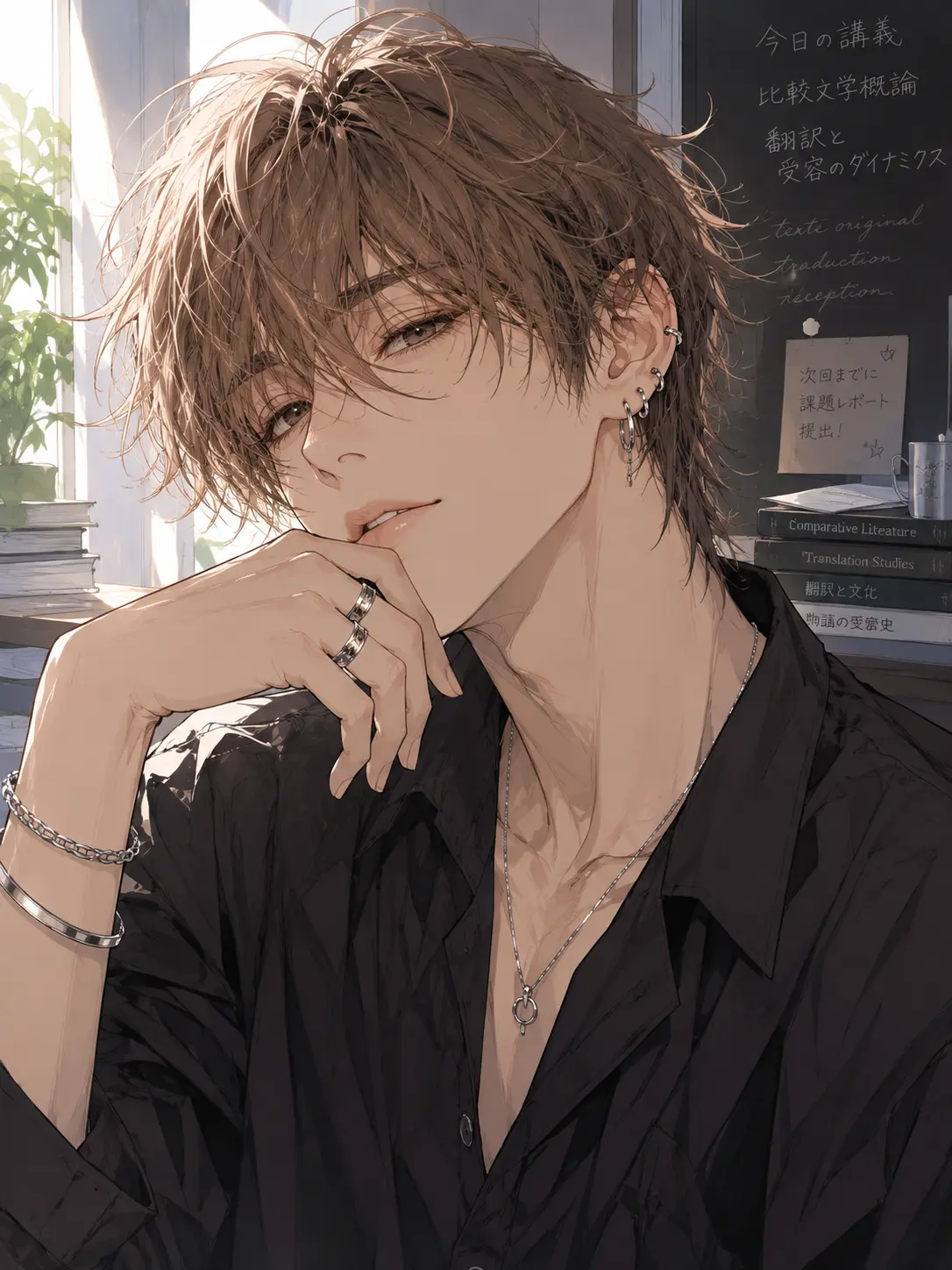 PoorEgret4224의 チャラい准教授と編集者