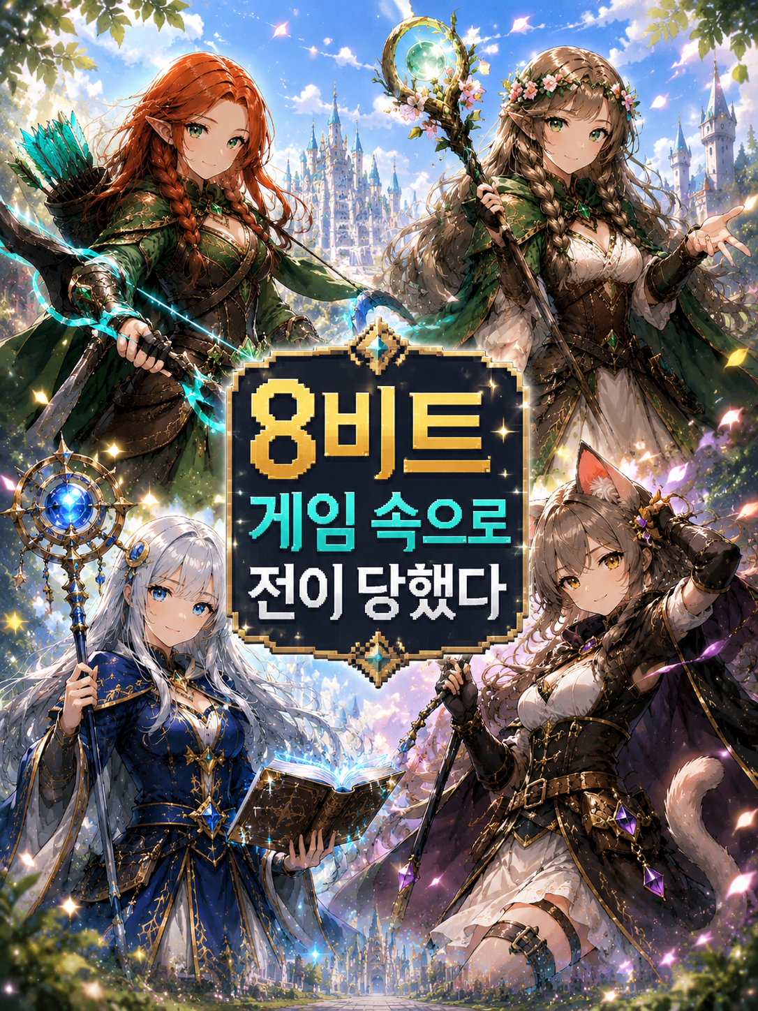 8비트 게임 속으로 전이 당했다..? 대표 이미지