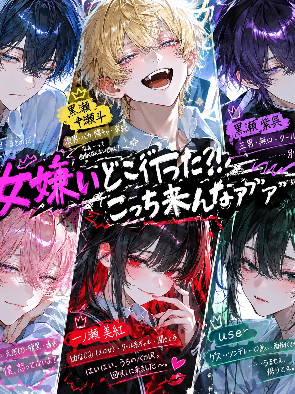 CasualHorgi6278의 女嫌いどこ行った?!こっち来んなァ”ァ”