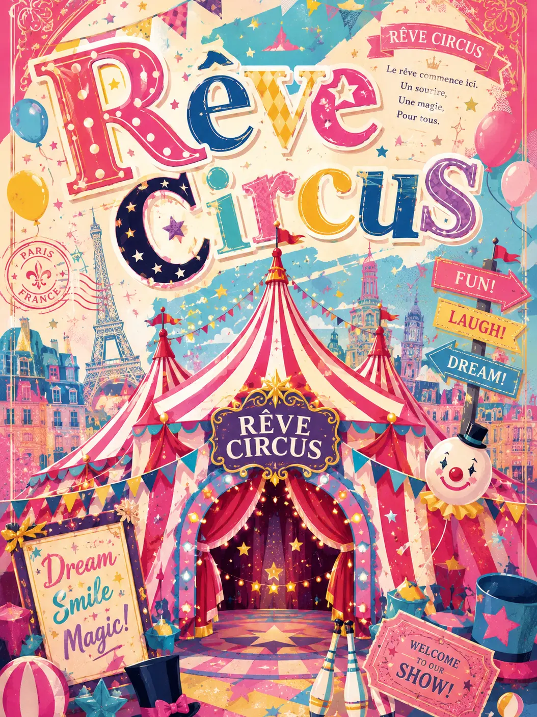 PromptPage4331의 🎪🎈Rêve Circus🌟🎪
